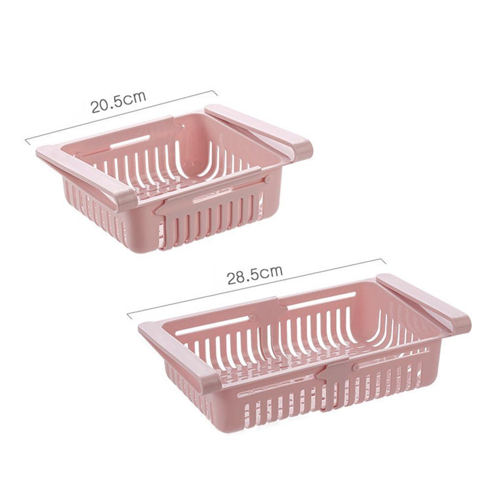 Tiroirs sous étagère Lighteme pour réfrigérateur (3 pièces) (3 couleurs)