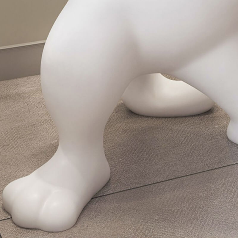 Ornement de rangement en résine en forme de chat Lighteme