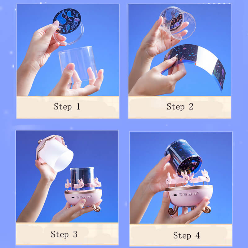 Lighteme Karussell-Projektorlampe