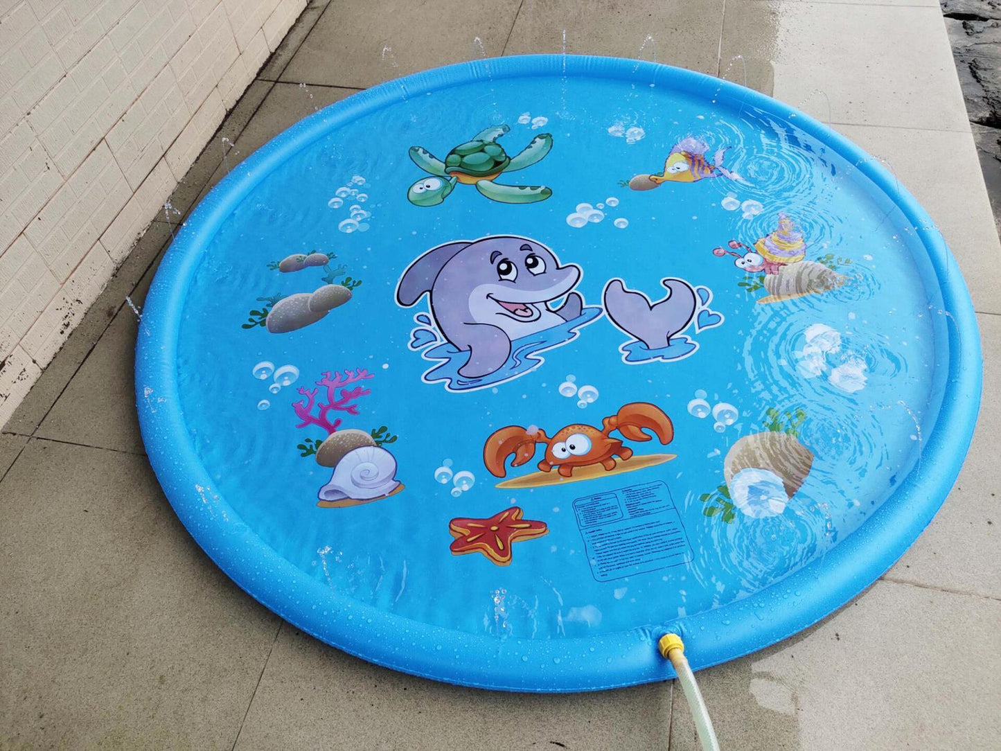 Tapis de piscine à éclaboussures d'eau Lighteme Kids