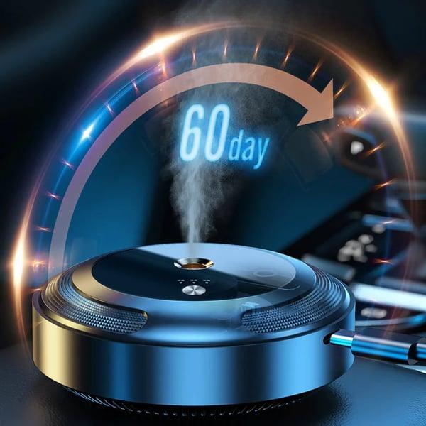 Humidificateur d'aromathérapie pour voiture Lighteme avec 3 huiles essentielles