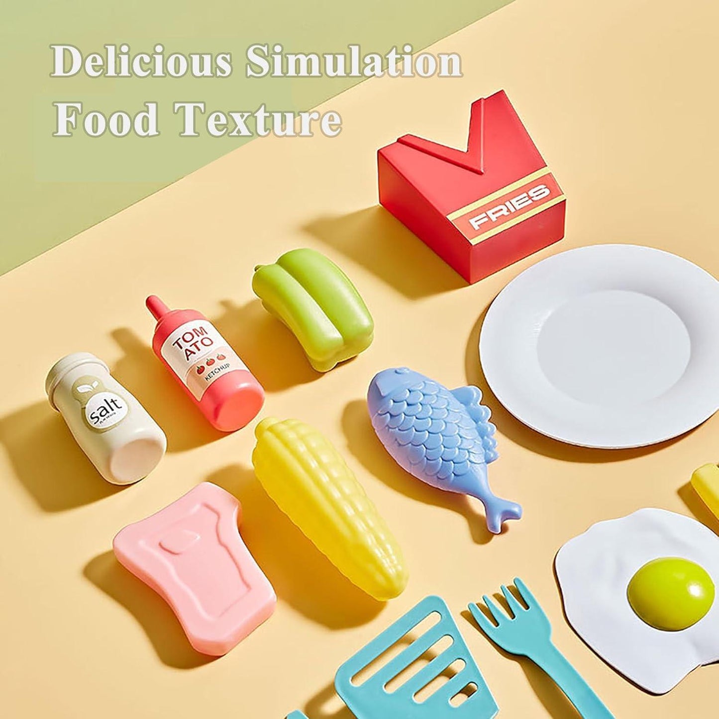 Jouets de simulation de cuisine pour enfants Lighteme - Jouez, cuisinez, apprenez !
