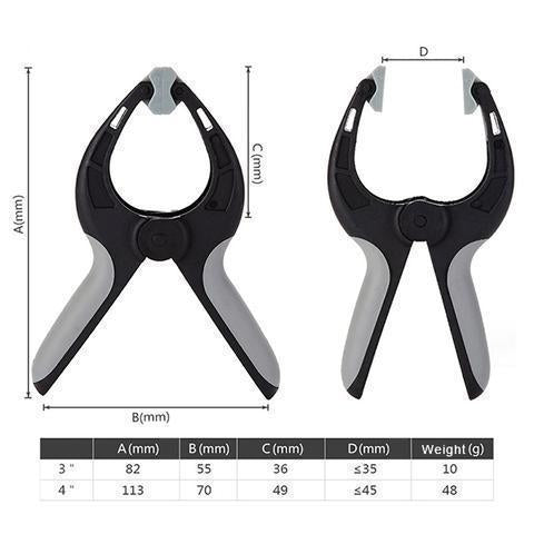 Lighteme A Typ Holzbearbeitungs-Federklemme (1 Set)