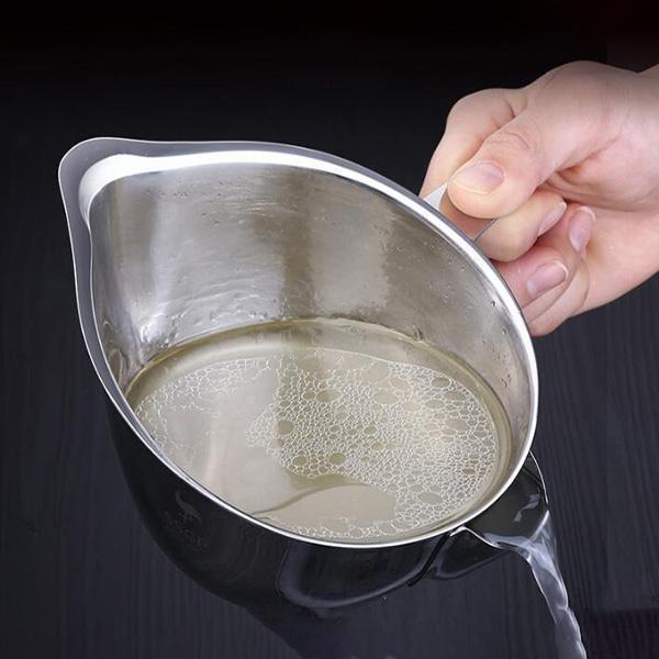 Pot à filtre à huile en acier inoxydable Lighteme (3 tailles)