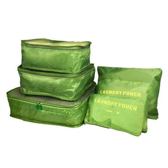Lot de 6 cubes de rangement de voyage Lighteme