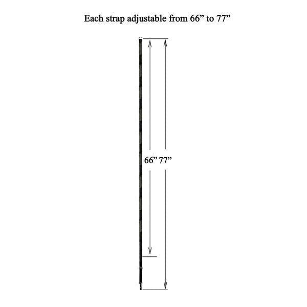 Corde de suspension de porte Lighteme (2 pièces)