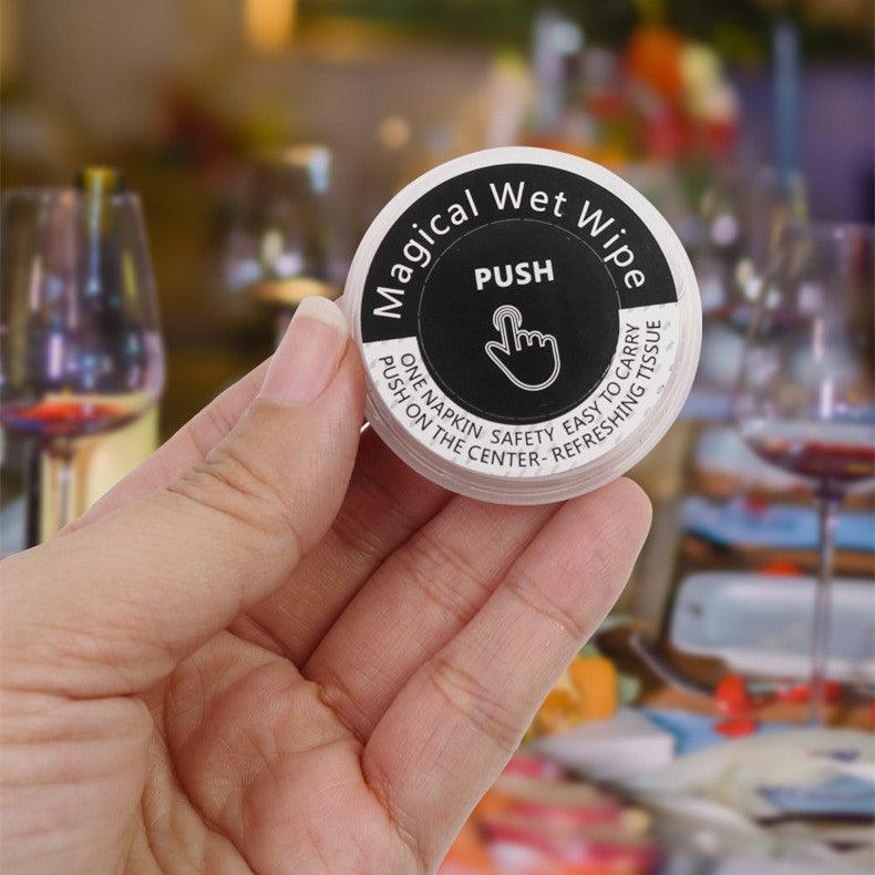 Lingettes humides portables Lighteme | Paquet de 10