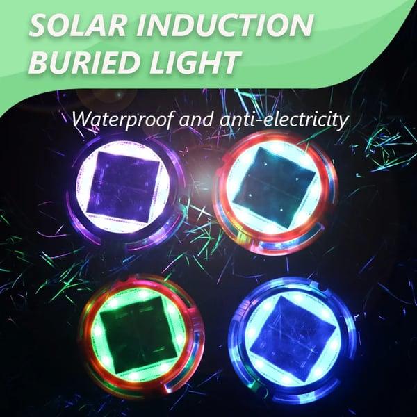 Lampe solaire enterrée d'extérieur Lighteme | Lot de 3