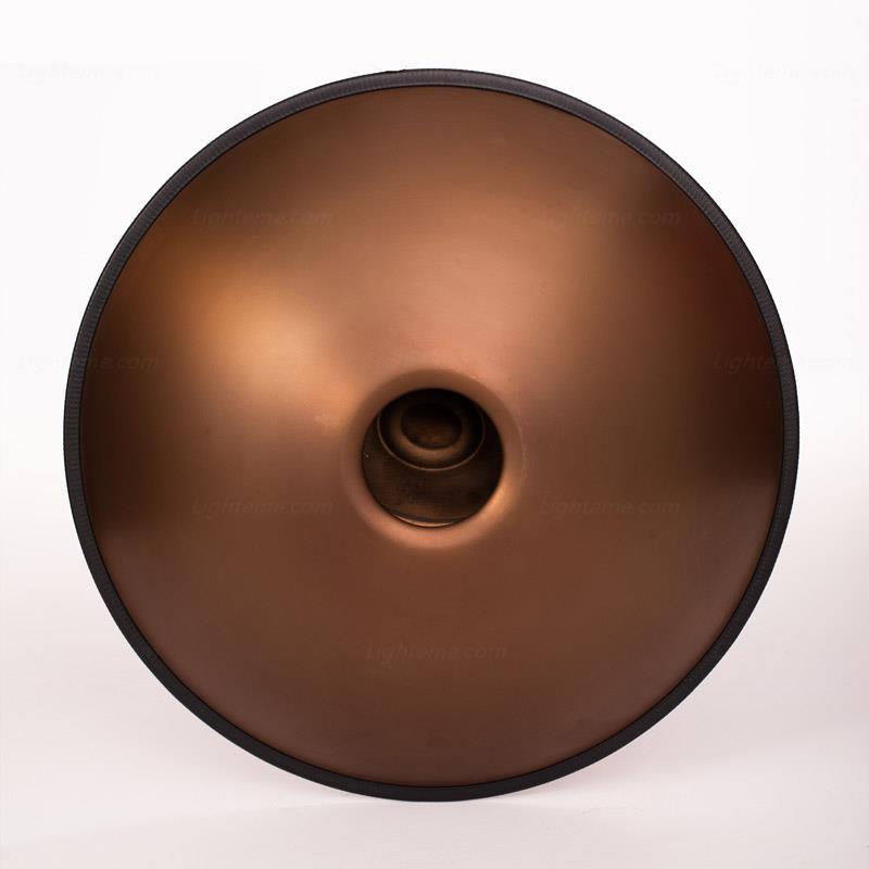 Handgefertigte G-Moll 18 Zoll 9 Noten Mini Handpan Drums aus Edelstahl Small Handpan Drum Fur Anfanger