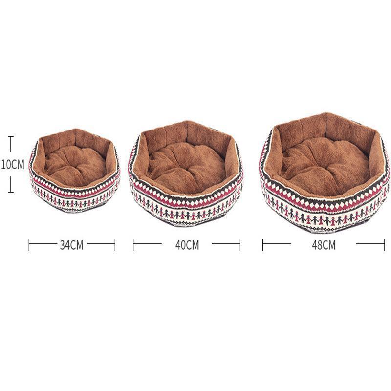 Lit d'hiver amovible Lighteme Canvas pour chiots et chatons (2 couleurs et 3 tailles)