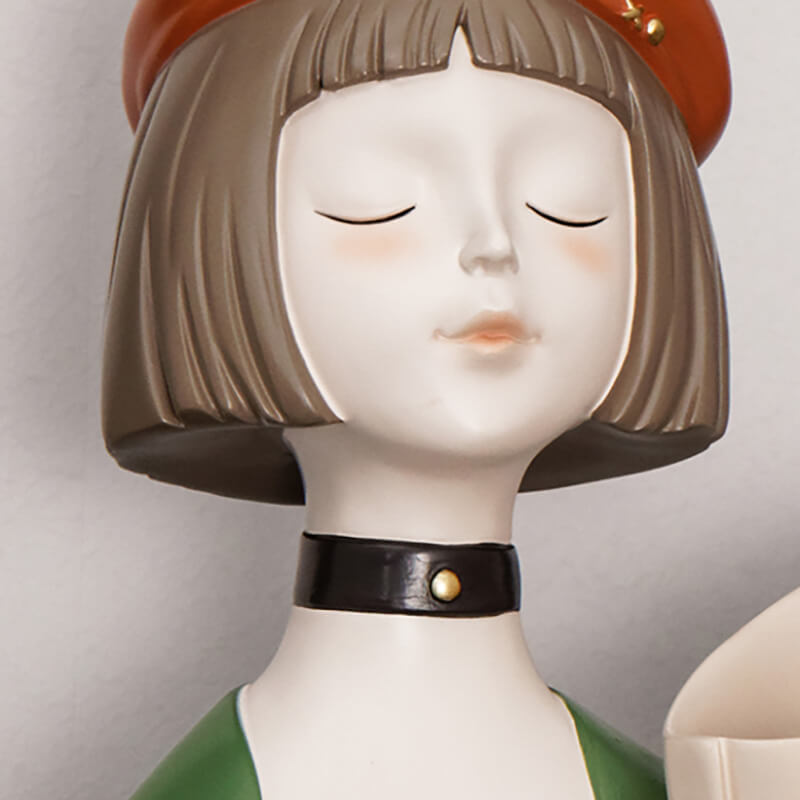 Lighteme Cool Girl Blumenstrauß aus Kunstharz