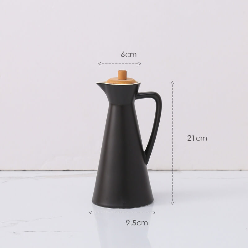 Bouteille d'huile créative en céramique Lighteme