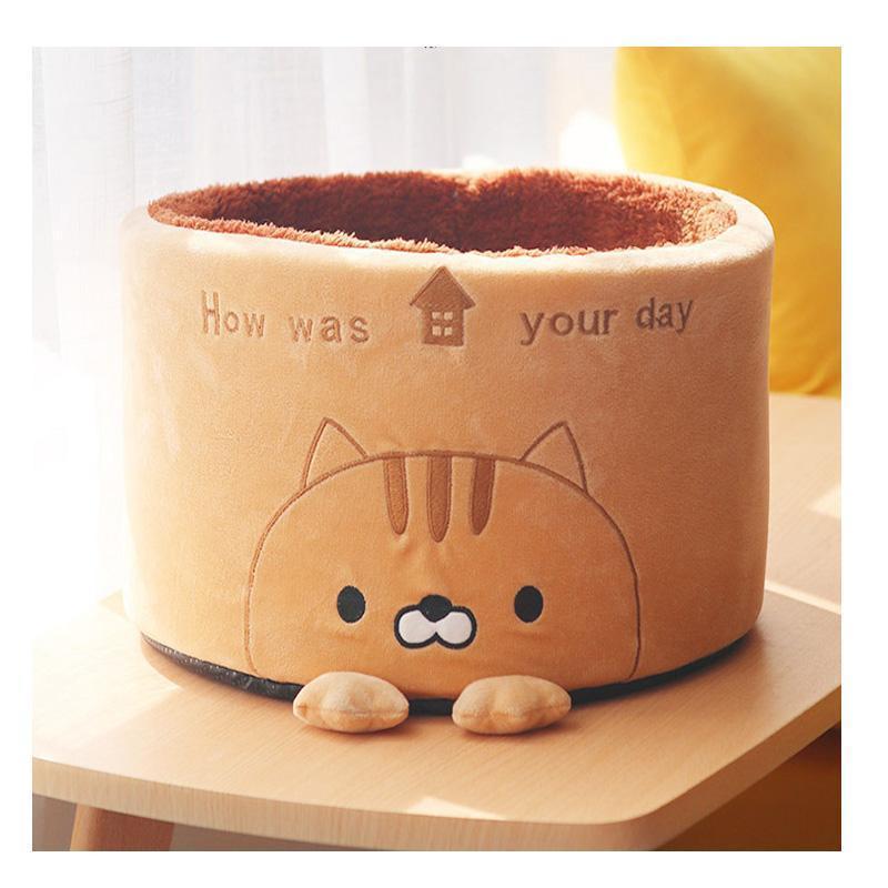 Nid cylindrique Lighteme Creative Lovely Cat