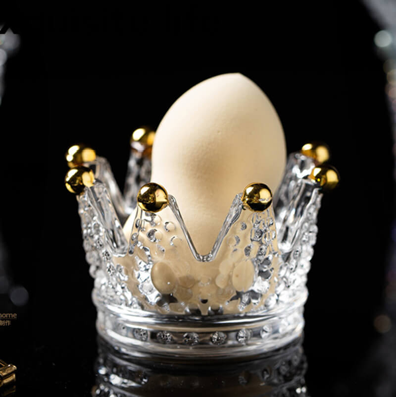 Bougeoir en verre Lighteme Crown