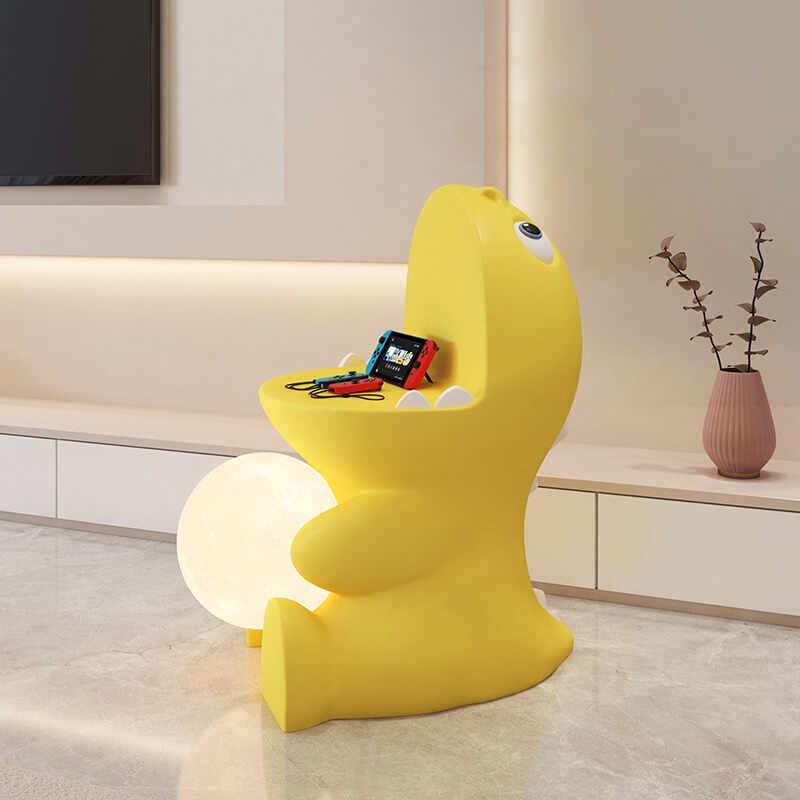 Décoration de rangement en résine dinosaure Lighteme