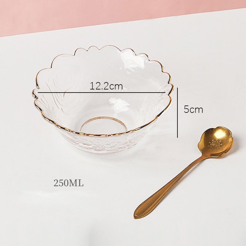 Lighteme – Glasschale in Blumenform