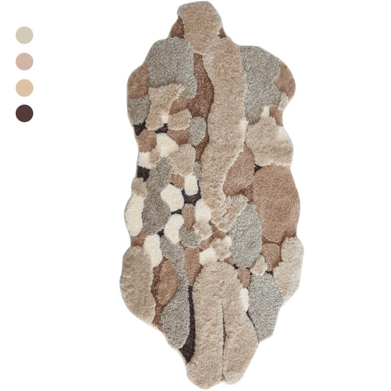 Tapis décoratif de forme irrégulière Lighteme