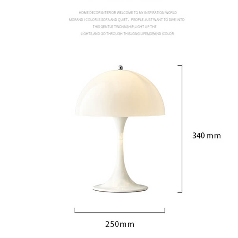 Lighteme Romantic White Mushroom Table Lamp