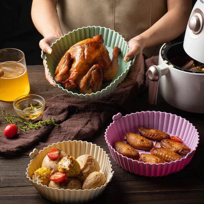 Plateau en silicone pour friteuse à air Lighteme | Lot de 5