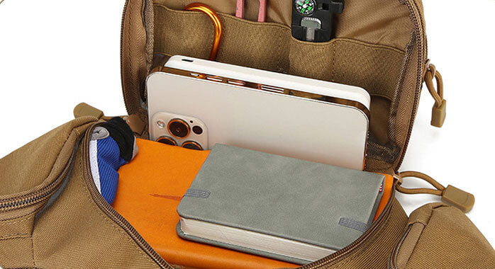 Lighteme Outdoor multi-functional tactical waterproof waist bag