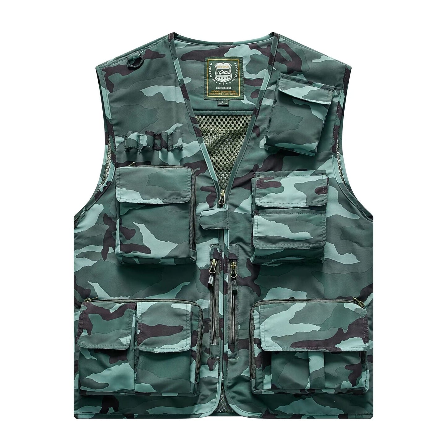 Gilet cargo utilitaire léger pour homme Lighteme