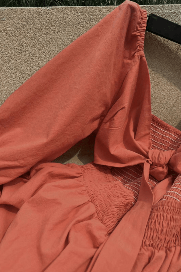 Lighteme Damen Frühlingskleid mit Bindegürtel