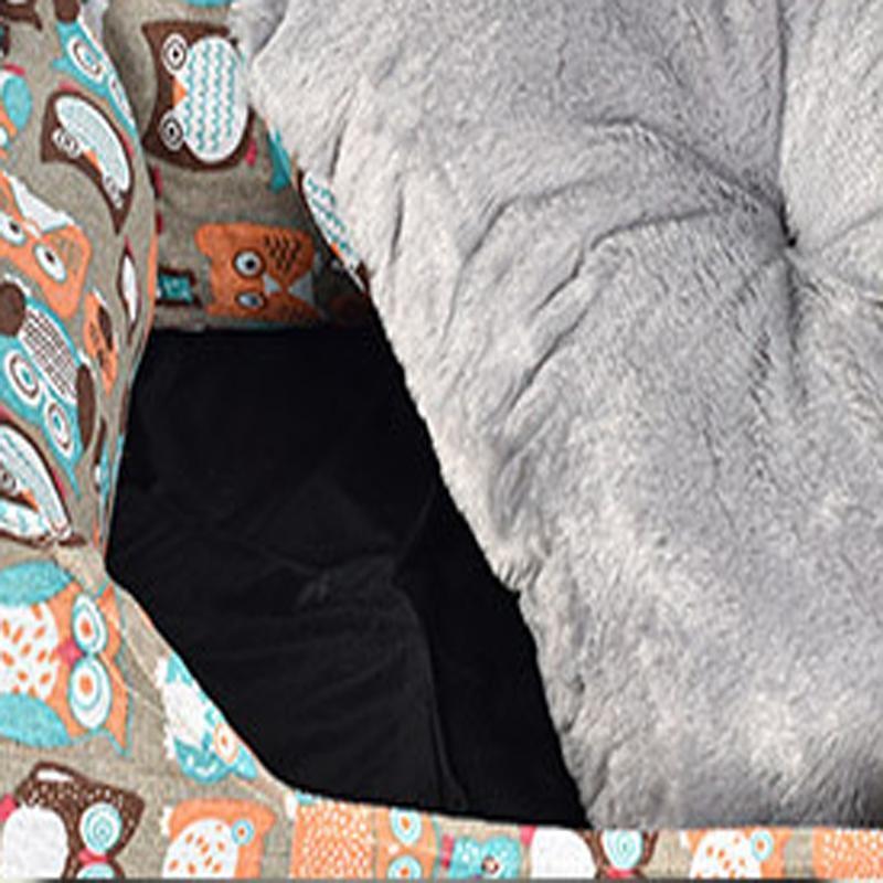 Lit thermique pour animaux de compagnie Lighteme Owl Dying Winter (3 tailles)