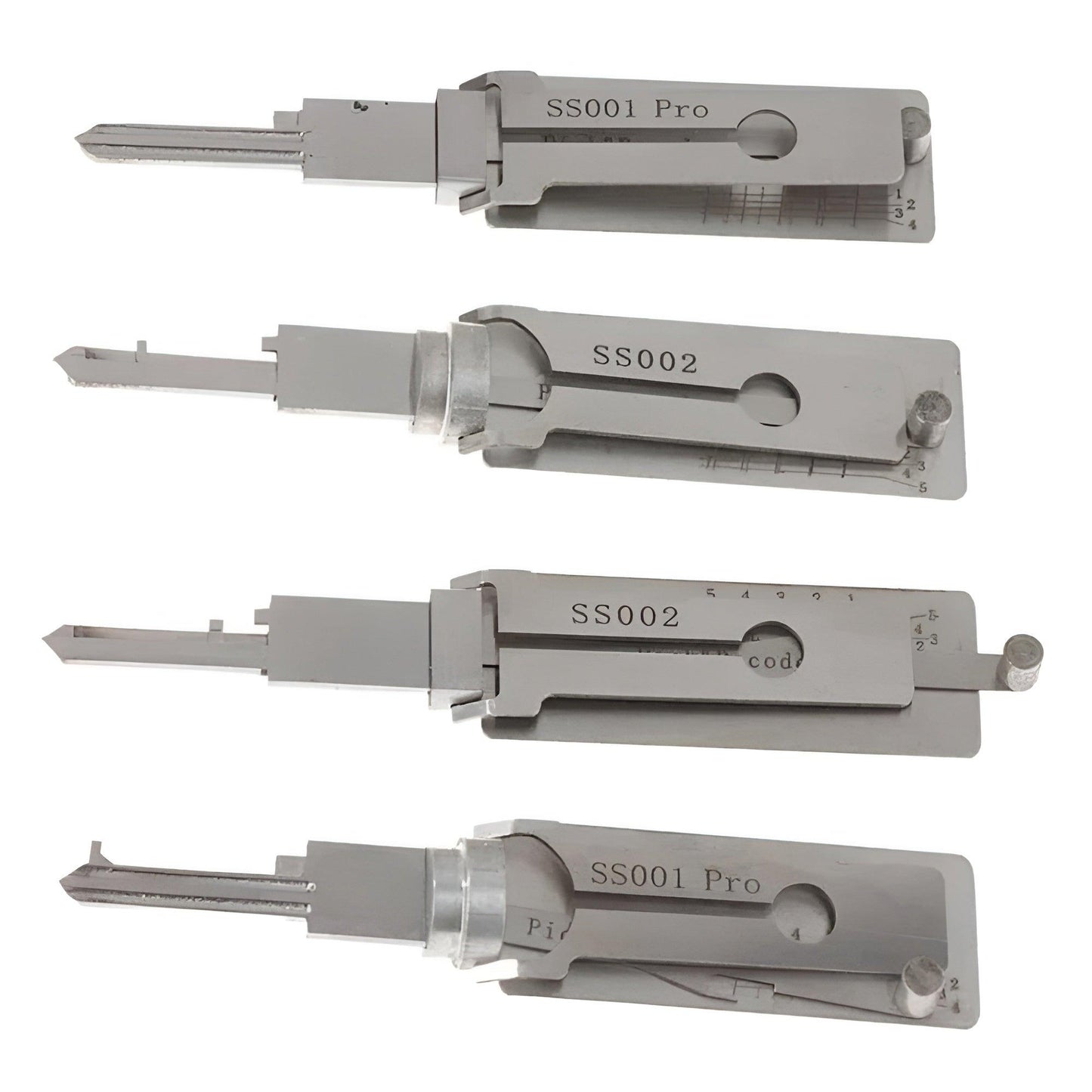 (Pack de 4) Outil de précision Lighteme pour serruriers