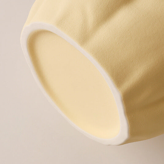 Lighteme Pleated Grid Ceramic Vase