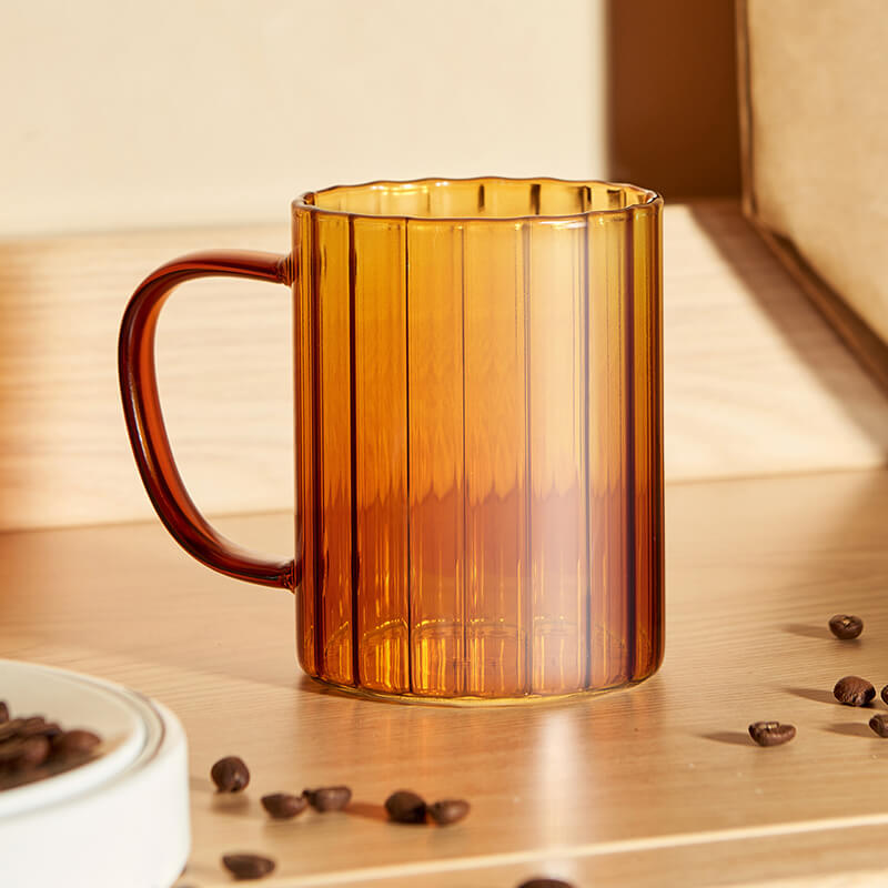 Tasse en verre arc-en-ciel Lighteme