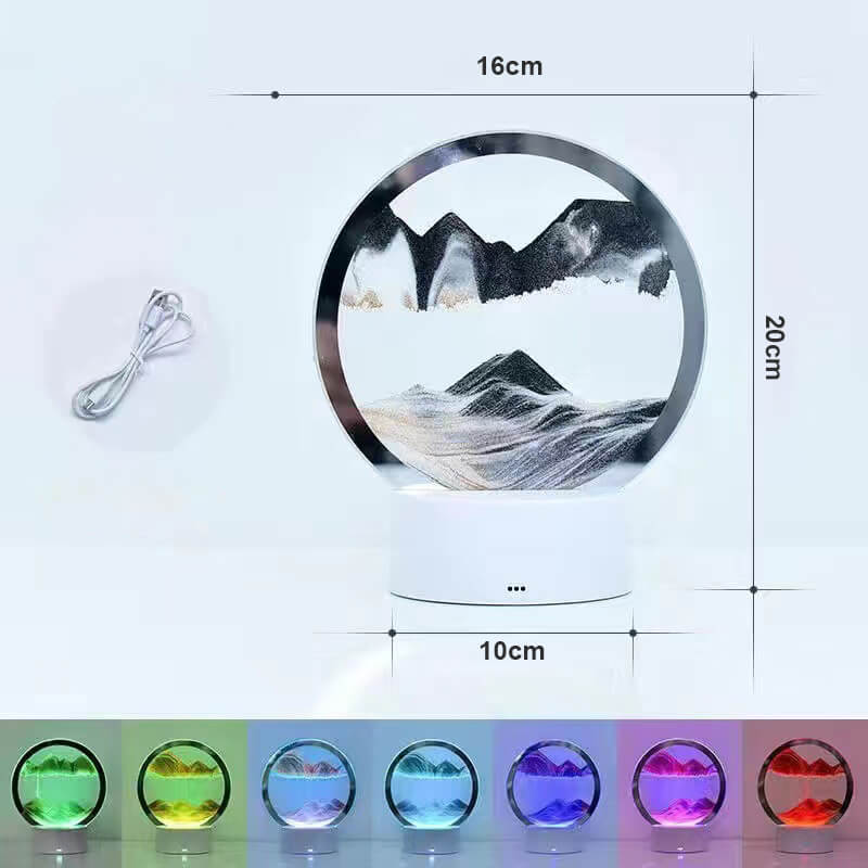 Lighteme Sand Painting Tischlampe