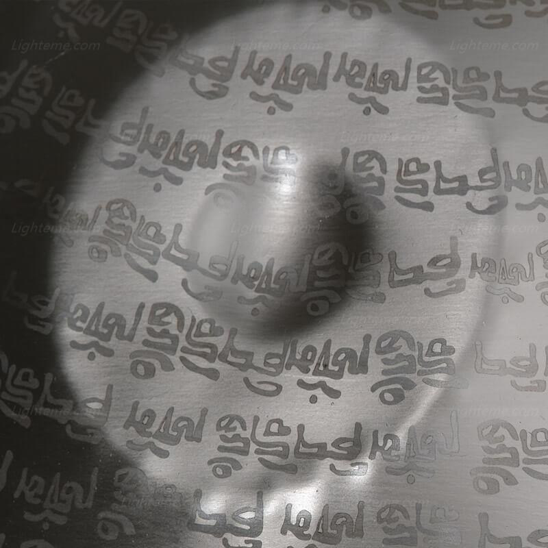 Sanskrit Personnalisé Fait main Ré Mineur Kurd Celtic 22 pouces 9/10/12 notes en Acier Inoxydable / Acier Nitruré Handpan Drums