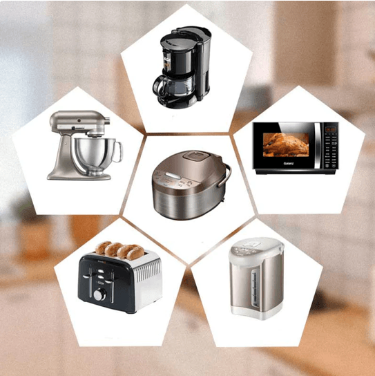 Enrouleur de cordon Lighteme - Fini les câbles d'alimentation encombrants pour les appareils électroménagers