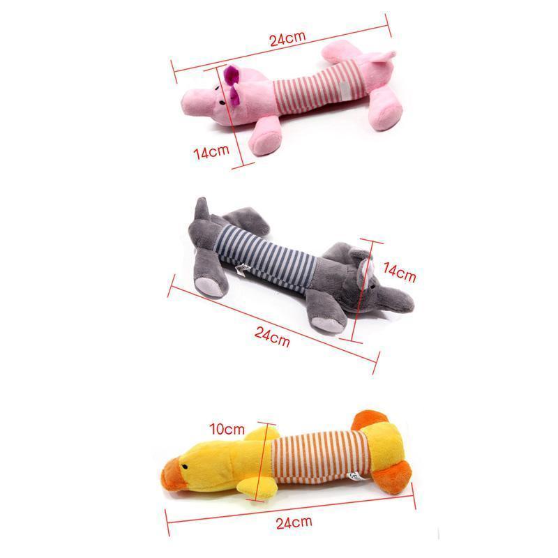 Lighteme Sound Toy Stripe Interaktives Hunde-Stofftier (3 Varianten)