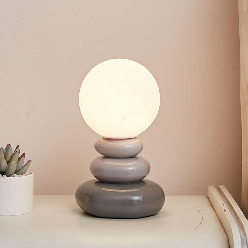 Lampe de table créative Lighteme Stacked Stone
