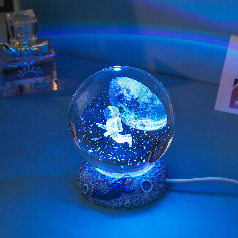 Veilleuse boule de cristal Lighteme Underwater World