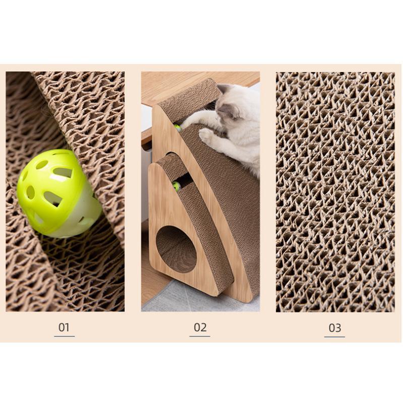 Table à griffer verticale Lighteme pour chat (2 modèles)