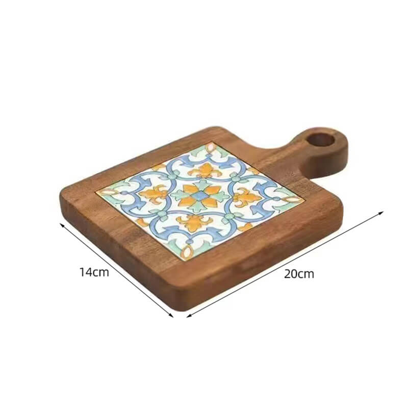 Set de table en céramique à motif vintage Lighteme