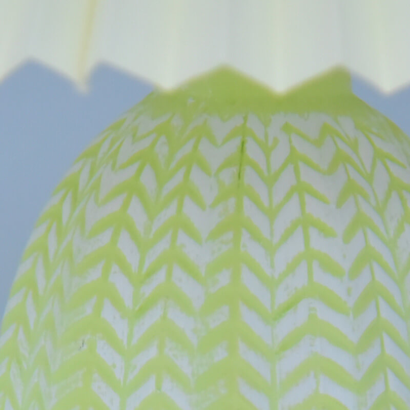 Lighteme Vintage Pleated Fan Table Lamp