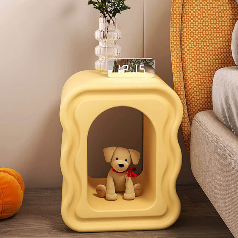 Table basse en résine Lighteme Wave