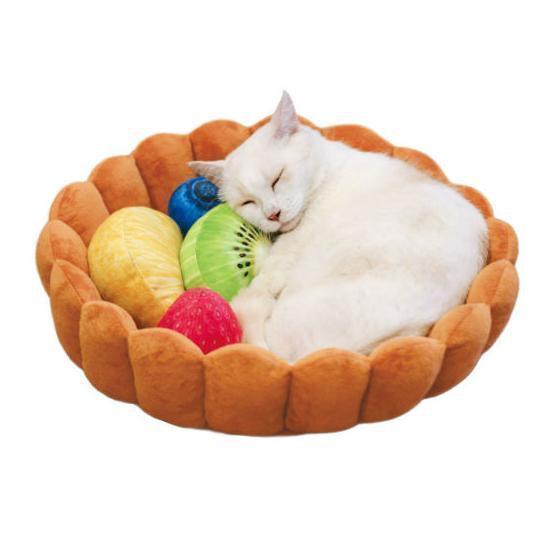 Lighteme Katzen-Obstkuchenbett