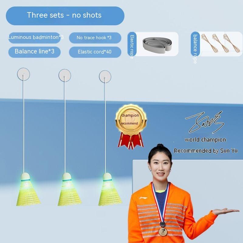 Lighteme Krafttraining Fitness Sparring Rebound Badminton Trainer