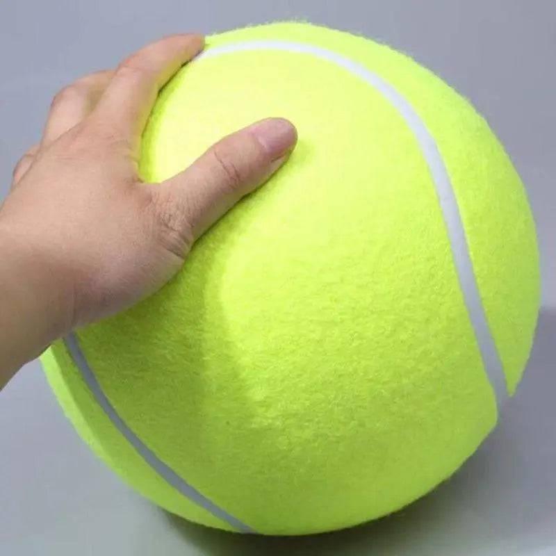 Balle de tennis géante pour chien Lighteme