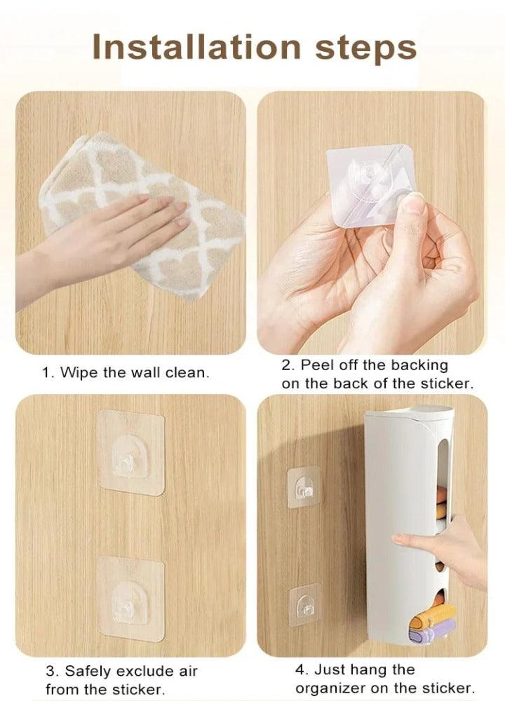 Lighteme Wandaufbewahrung für Höschen und Socken | 1 KAUFEN, 2 ERHALTEN