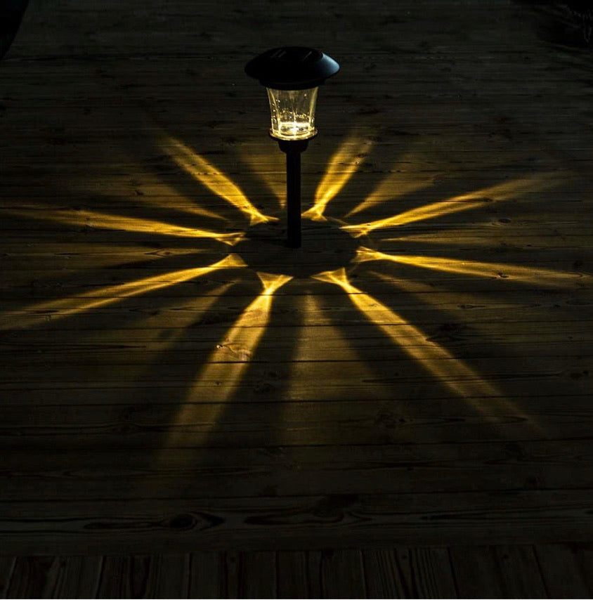 Lighteme Solar-LED-Wegeleuchten für den Außenbereich, groß, 8er-Pack, geölte Bronze