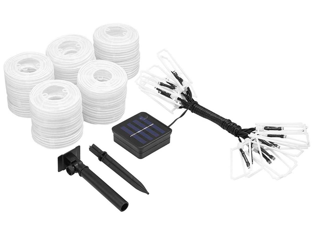 Lighteme 27Ft Solar Lampe Laterne Led Solar Garten Licht Girlande -10 Glühbirnen