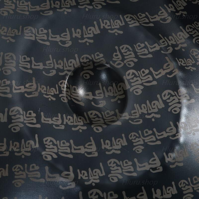 Sanskrit Handpan F3 personnalisé 22 pouces 14(12+2) notes en acier inoxydable/acier nitruré Hang Drum à Vendre