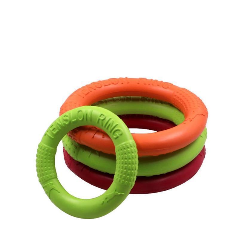 Lighteme Dog EVA Flying Discs Pet Training Ring Interactive Training Dog Toy (3 colors & 2 sizes)