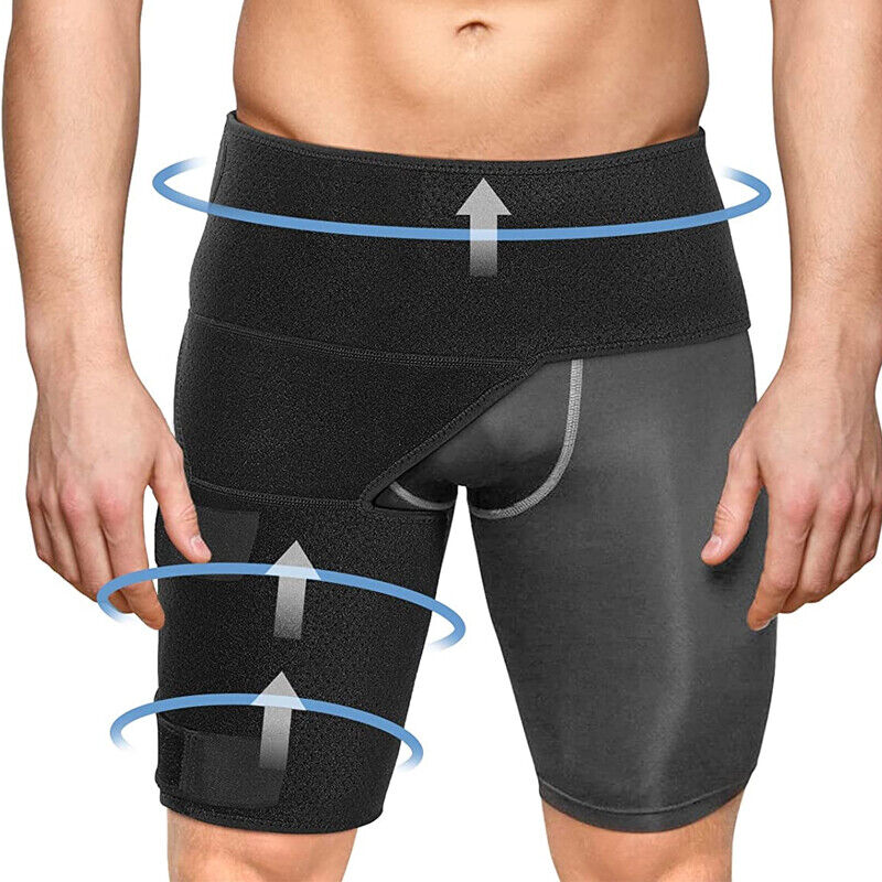 Ceinture de compression de soutien de hanche Lighteme - Attelle de soutien réglable pour un mouvement naturel pendant le travail