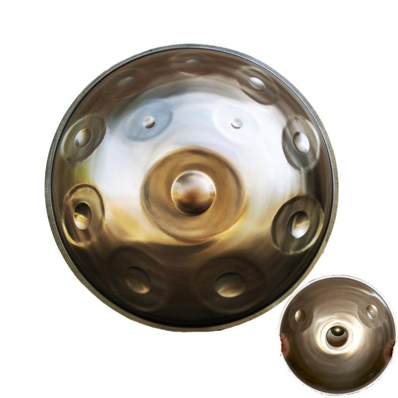 Mountain Rain Custom D3 Minor Kurd Edelstahl-Handpan Drum 22 Zoll 9/10/12/13/14/15/16 Noten Professionelles Instrument